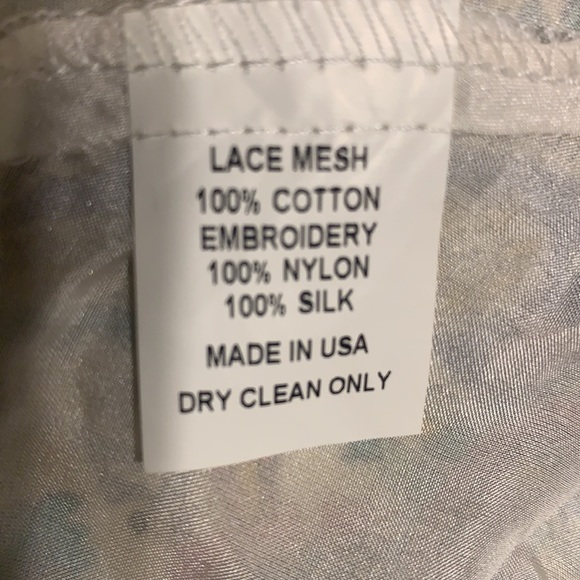 MIGUELINA WHITE SILK SLIP NEW - Picture 5 of 7